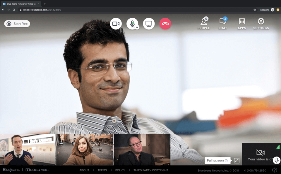 BlueJeans Video Conferencing Software